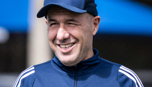 Leonardo Jardim durante treino pelo Cruzeiro em 2025