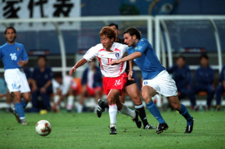Jogo entre Coreia do Sul e Itália pela Copa de 2002