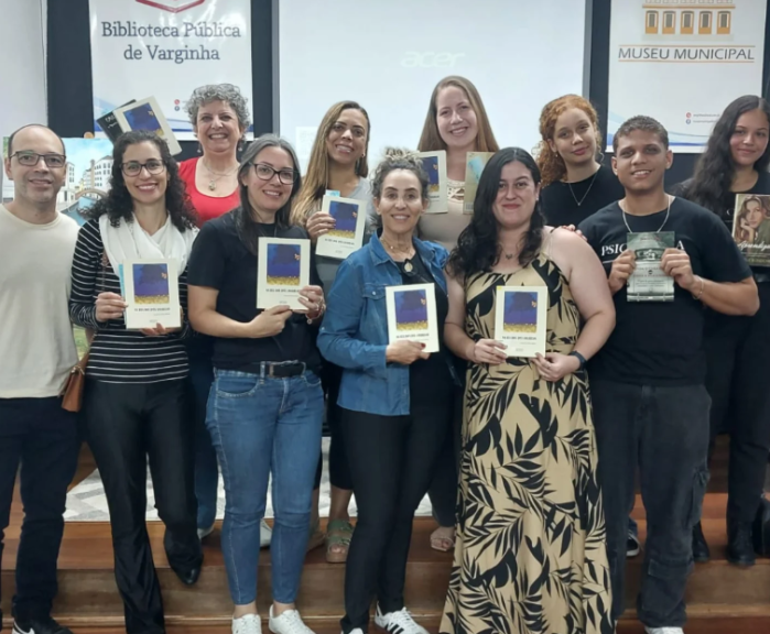 Para a bibliotecária Eliana Costa, o maior ganho é ver as mulheres ocupando o centro da roda através da literatura.