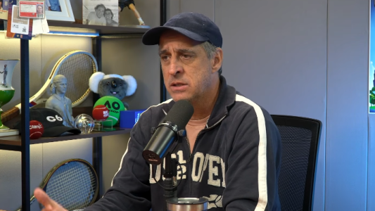 Fernando Meligeni, comentarista e ex-tenista