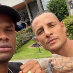 Ex-Atlético, Arana e Júnior Santos registram encontro no Rio de Janeiro
