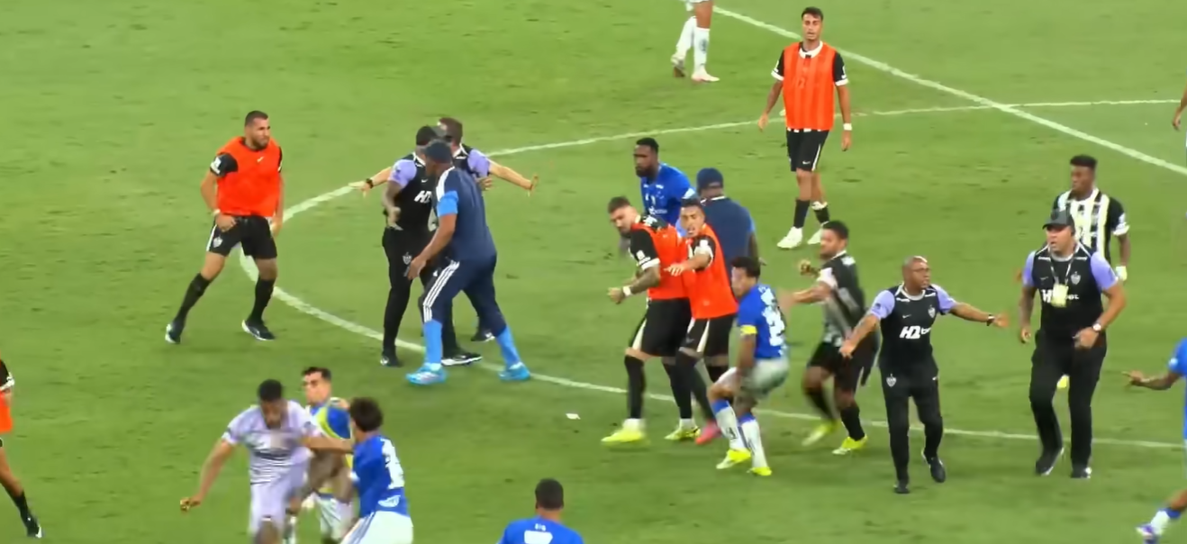 Cruzeiro x Atlético: Polícia Civil analisará imagens de pancadaria na final do Mineiro