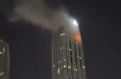 Drone iraniano atinge prédio de luxo em Dubai