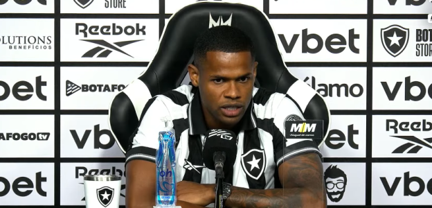 Júnior Santos, novo atacante do Botafogo