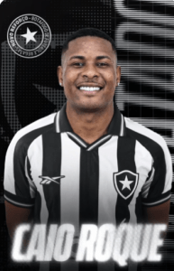 Caio Roque é o novo reforço do Botafogo em 2026