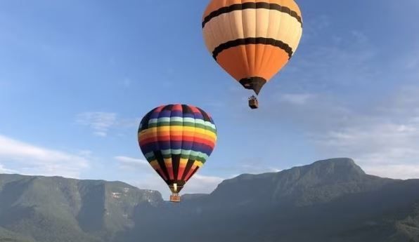 Voo de Balão em Praia Grande, no Sul de Santa Catarina