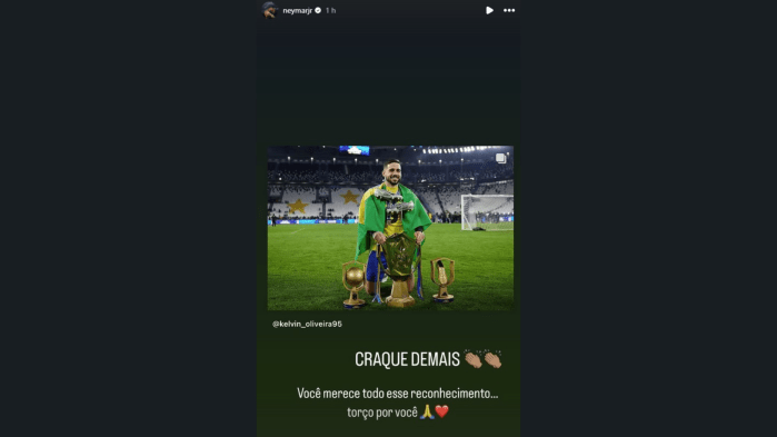 Neymar ‘se derrete’ por atacante campeão da Kings League