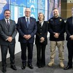 Cármen Lúcia visita Centro Integrado de Comando e Controle das Forças de Segurança