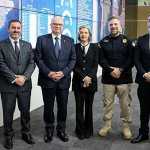 Cármen Lúcia visita Centro Integrado de Comando e Controle das Forças de Segurança