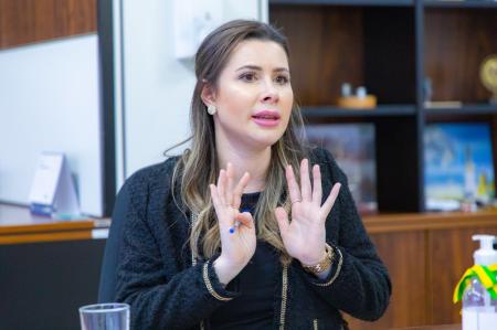De Toni já era considerada a aposta da família Bolsonaro para a disputa pelo Senado em Santa Catarina • Leonardo Marques | ASCOM| MCTI.