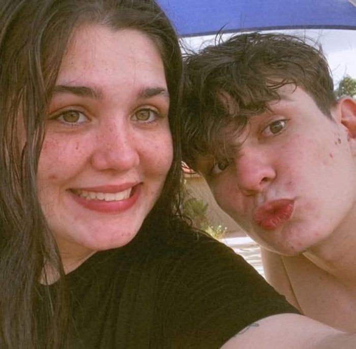 Lavinia Eduarda Cichaseski e João Victor da Silva.