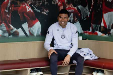 Casemiro, volante do Brasil e do Manchester United