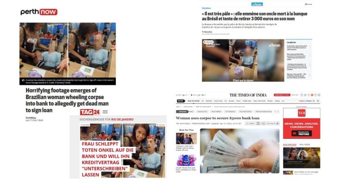 Caso Tio Paulo gera repercussão internacional e jornais classificam como cenas 'horríveis' e algo digno de filme.