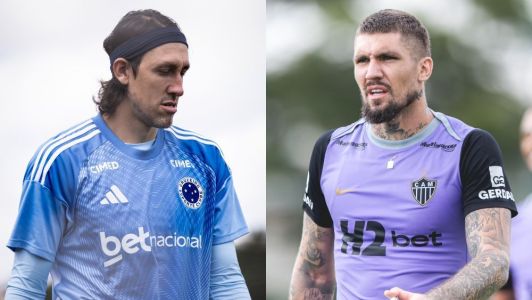 Cássio e Lyanco, jogadores cruciais para Cruzeiro e Atlético, respectivamente