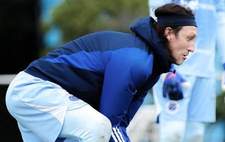 Cássio em treino pelo Cruzeiro na Toca da Raposa II em 2026