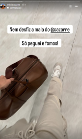 Leticia Cazarré comunicou a segunda cirurgia