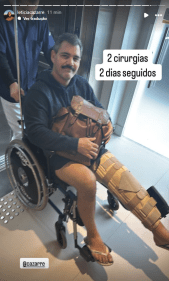 Leticia Cazarré comunicou a segunda cirurgia