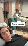 Leticia Cazarré comunicou a segunda cirurgia