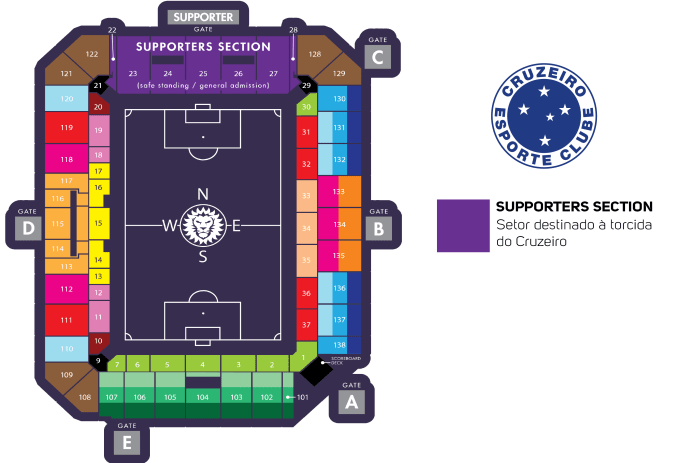 Inter&Co Stadium, palco em que jogará o Cruzeiro na Inter&CO Soccer Week 2025