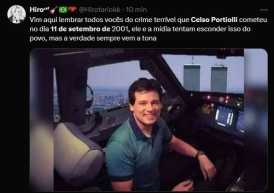 Celso Portiolli é anualmente ligado ao atentado de 11 de setembro