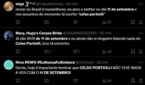 Celso Portiolli é anualmente ligado ao atentado de 11 de setembro