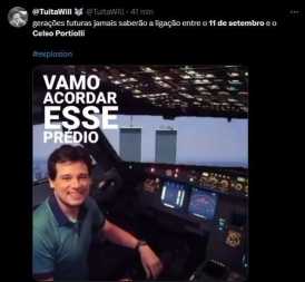 Celso Portiolli é anualmente ligado ao atentado de 11 de setembro