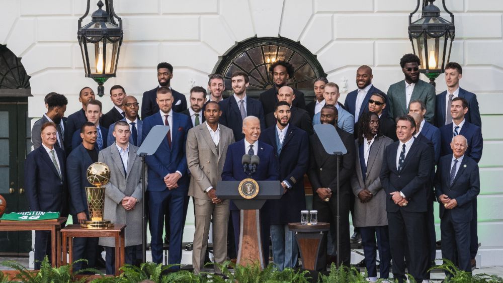 NBA: Boston Celtics vai à Casa Branca em possível última recepção presidencial