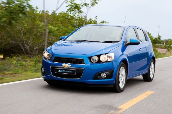 Chevrolet Sonic vendido entre 2012 e 2014