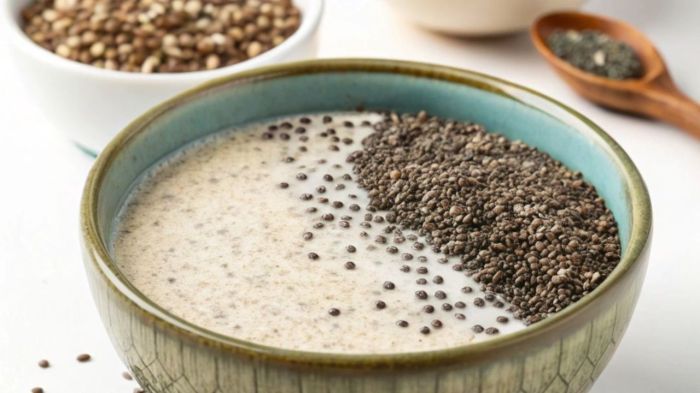 Chia para ganhar massa proteína vegetal, combinações com café da manhã