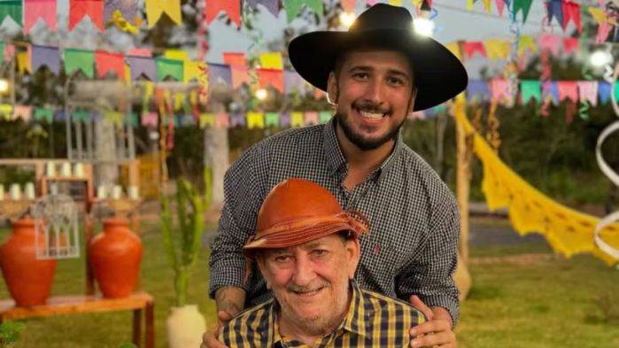 Francisco atualizou o estado de saúde de seu pai 