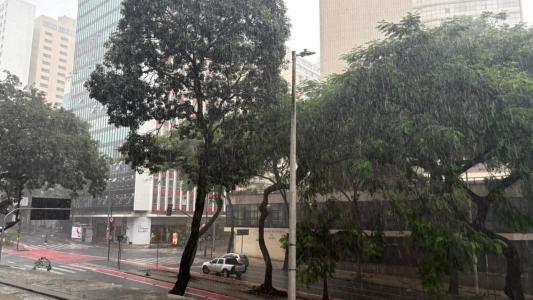 Chuva na Região Centro-Sul de BH