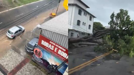 Chuva causou transtornos também em Betim, na Grande BH