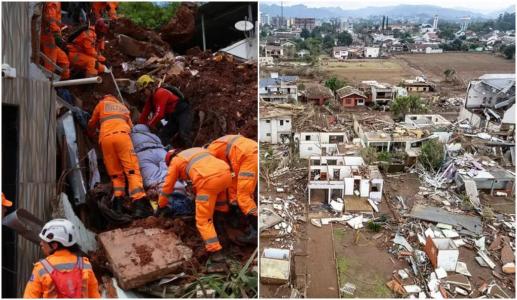 Chuvas mataram mais de 250 pessoas em Minas e no RS