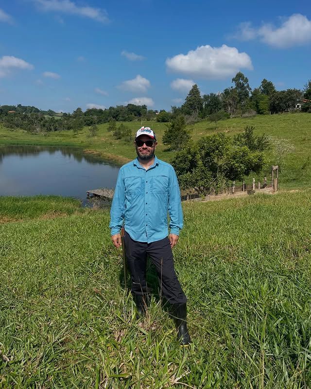 Cineasta Rubens Crispim Jr., morreu em queda de avião no MS.