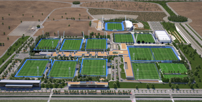 Ciudad Real Madrid, centro de treinamento do Real Madrid, e casa da Seleção na Espanha