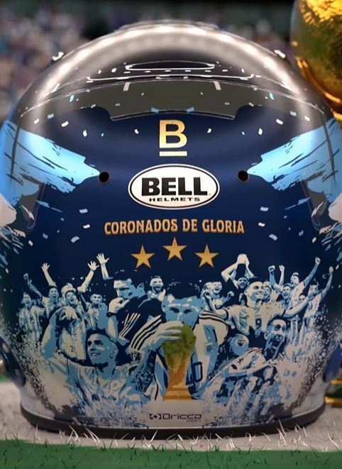 Piloto da Fórmula 1 correrá no Catar com homenagem para Seleção Argentina