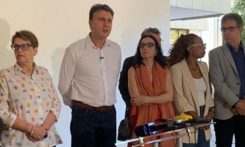 Coletiva foi realizada nesta segunda-feira (16)