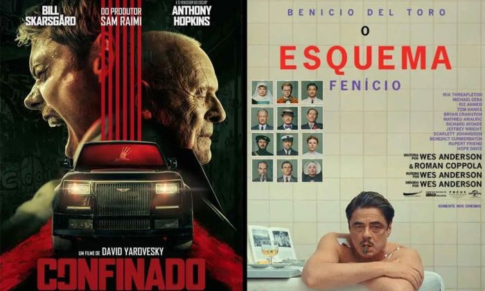 Confinado e o Esquema Fenício são as estreias nos cinemas de Juiz de Fora