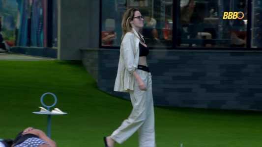 Ana Paula gritou no ouvido de Cowboy • Reprodução | Globo