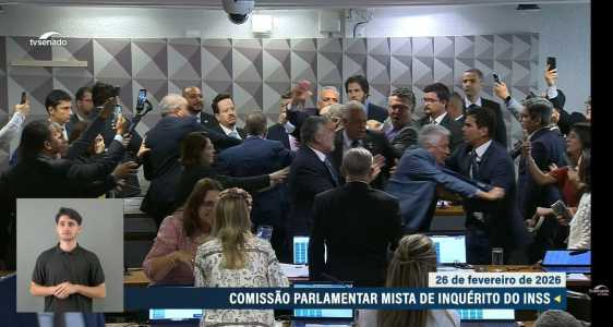 Confusão generalizada causou a interrupção da CPMI do INSS