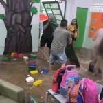 Crianças e professores ficam ilhados em creche de Osasco (SP) durante tempestade; vídeo