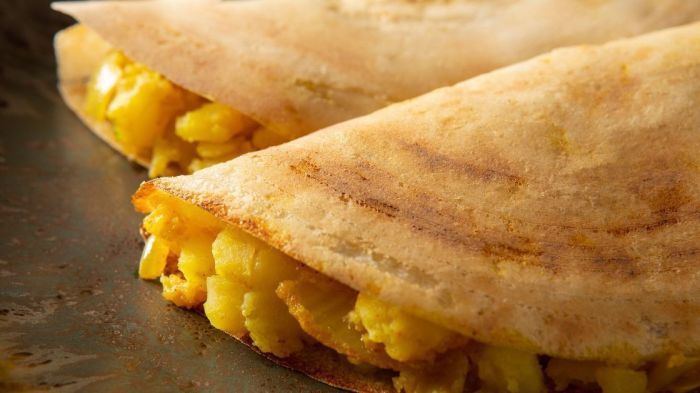 Crepioca saudável e sem açúcar