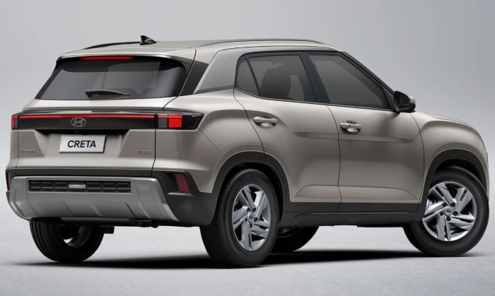 Hyundai Creta Comfort traseira