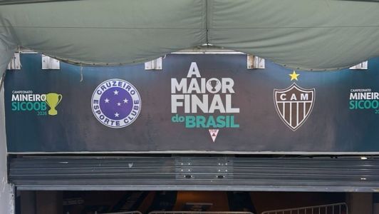 Personalização na saída do túnel do Mineirão