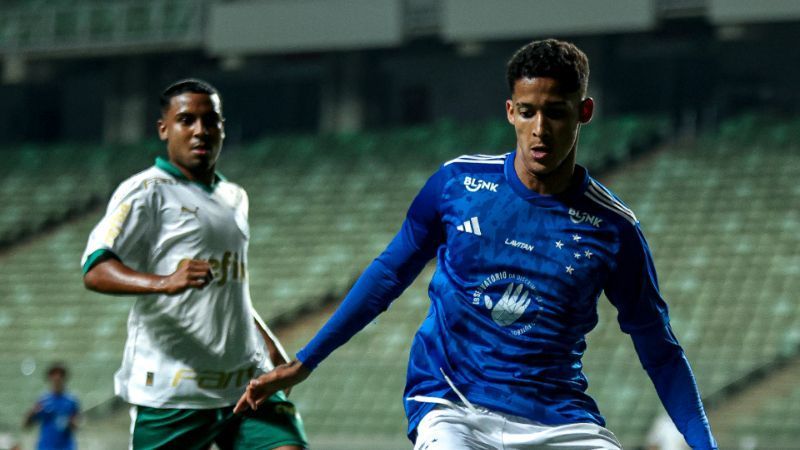 Cruzeiro e Palmeiras farão 'revanche' nas quartas da Copa do Brasil Sub-20