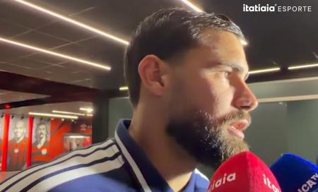Matheus Cunha em entrevista após Athletico-PR 2 x 1 Cruzeiro, pelo Brasileiro 2026