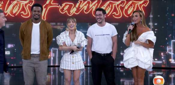 Dança dos famosos promove encontro de ex-casais