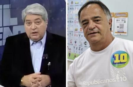 Datena e Tramonte deixaram TV para disputar eleições, mas tiveram resultados aquém do esperado