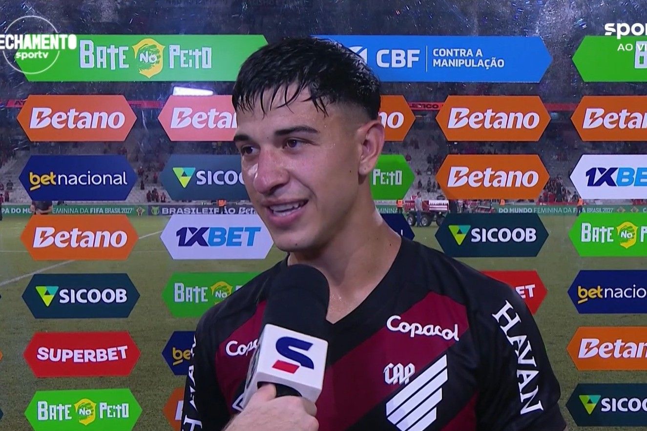 Veja o que disse Esquivel após a goleada do Athletico-PR sobre o Botafogo