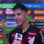 Veja o que disse Esquivel após a goleada do Athletico-PR sobre o Botafogo